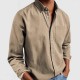 2025 European & American Independent Station Men's Denim Shirt - Long-Sleeve Casual Collared Button-Down