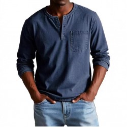 2025 Independent Station Men's Poly-Cotton Polo Shirt - Casual Versatile Short-Sleeve Button-Down Collar