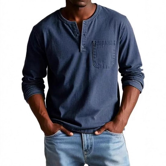 2025 Independent Station Men's Poly-Cotton Polo Shirt - Casual Versatile Short-Sleeve Button-Down Collar