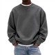European & American Men's Digital Print Sweatshirt - Fashion Trendy Crew Neck Long-Sleeve, In-Stock Full Lot