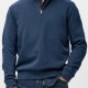 2025 New Men's Versatile Sweatshirt - Fashion Casual Half-Zip Stand-Collar Long-Sleeve Hoodie