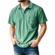 2025 Independent Station Men's 100% Cotton Casual Versatile Retro Short-Sleeve Button Collared T-Shirt