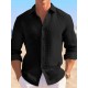 2025 New European & American Men's Summer Shirt - Casual Button-Down Style